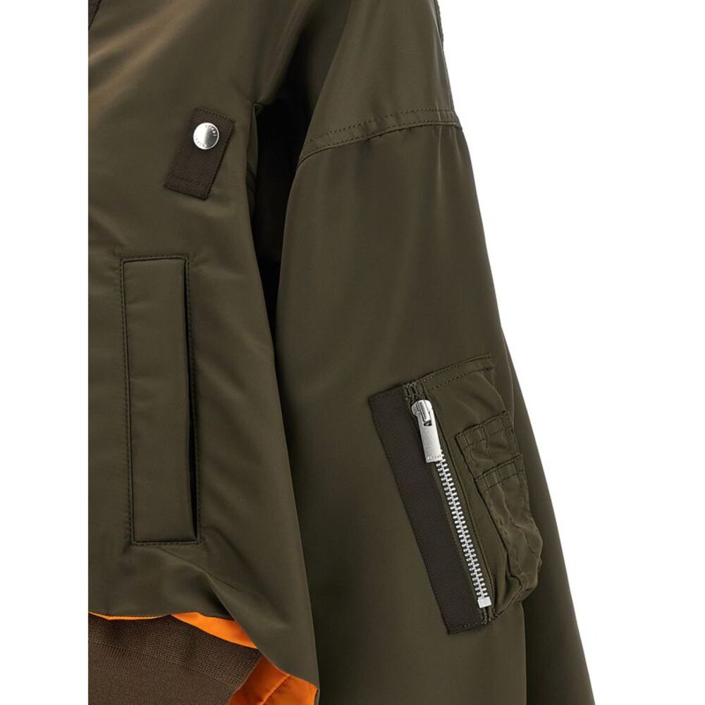 Sacai Women Asymmetrical Blouson Bottom - Picture 4 of 4